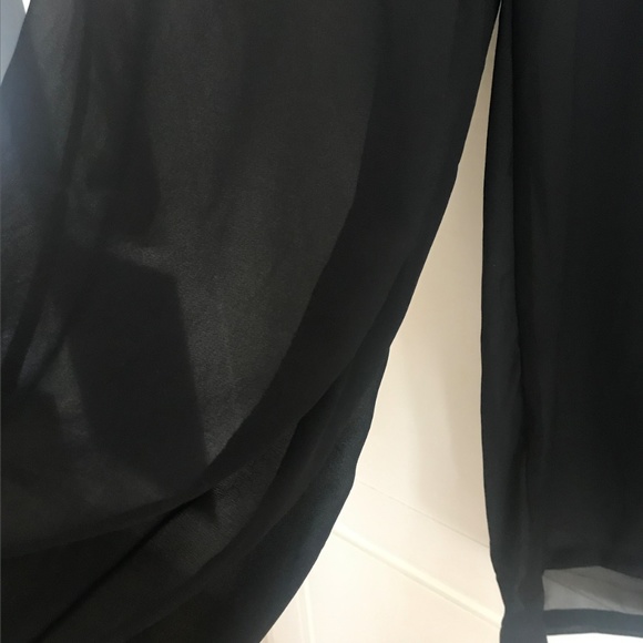 ASOS || MONKI SEMI-SHEER WIDE LEG PANTS - Picture 4 of 4